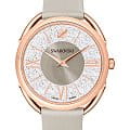 Swarovski Swarovski 5452455  5452455 кварцевые женские часы  циферблат, браслет кожаный — вид спереди