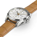 Hamilton Hamilton Jazzmaster Auto Chrono H32586511, jazzmaster швейцария мужские часы на браслете кожаный боковой вид