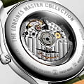 Longines Longines Master Collection L2.893.4.09.2 механические мужские часы часы крупный план зеленый циферблата