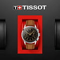 Tissot Tissot Telemeter T142.462.16.052.00 механические мужские часы часы, крупный план серебристый циферблат