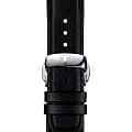 Tissot Tissot PRS 516 Automatic Small Second T100.428.16.051.00 механические мужские часы часы крупный план черный циферблата