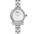Salvatore Ferragamo Salvatore Ferragamo Gancini SFIK01320  SFIK01320 кварцевые женские часы  перламутровый циферблат, браслет нержавеющая сталь — вид спереди